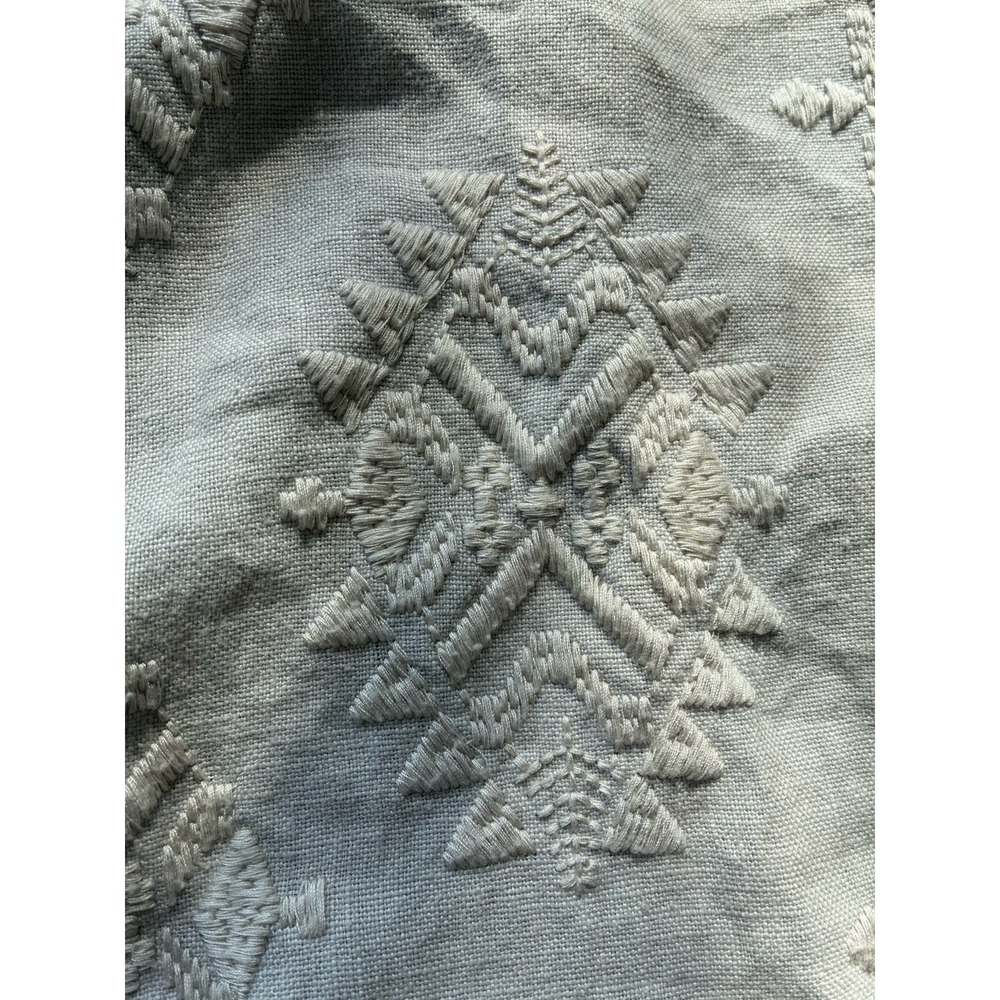 Joy Love Light‎ JW Johnny Was Los Angeles White Medium  100% Linen Embroidered - Picture 6 of 8